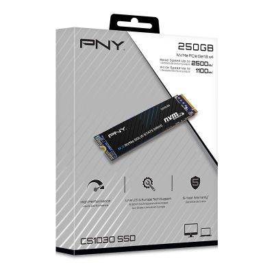 2. PNY CS1030 NVMe PCIe 250GB SSD