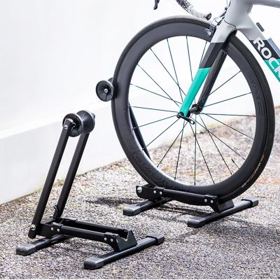 2. Rockbros 27210001001 Folding Bicycle Stand - Black