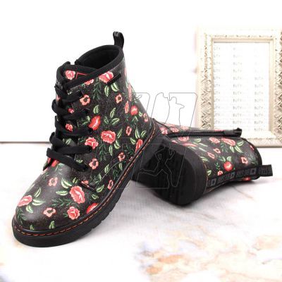 4. Warm boots Big Star Jr INT1884 flowers