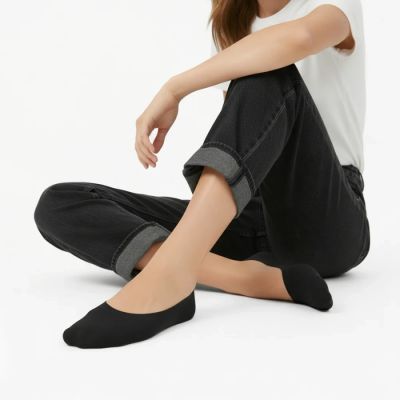 4. Women's black foot socks Filippo SD-IN01