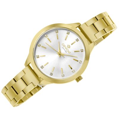 3. Giewont Sapphire Gold Silver Women's Watch GW2720-B2