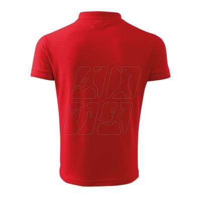 3. Malfini Pique Polo Free M MLI-F0307 polo shirt, red