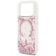 6. Guess Resin Bottom Glitter MagSafe Case for iPhone 17 Pro - Pink