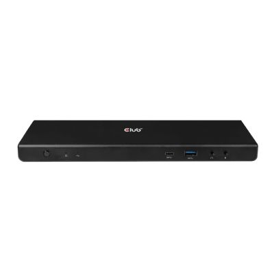 5. CLUB3D CSV-1562 Docking Station USB 3.2 Gen 1 (3.1 Gen 1) Type-C Black