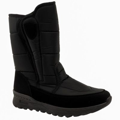 Progress Men’s Winter Boots, Snow Boots, Insulated Stylish Hook-and-Loop Boots
