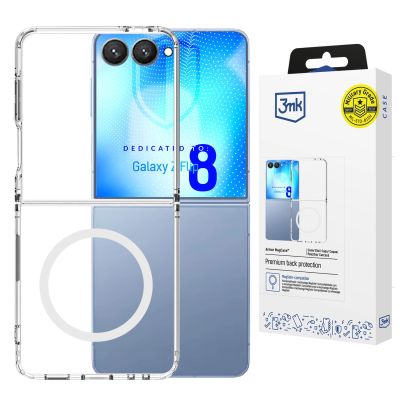 3mk Armor Magcase for Samsung Galaxy Z Flip 8 - Transparent