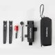 12. Rockbros Multitool Bicycle Tool Set with Ratchet Wrench and Tire Levers - Black
