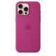 Apple iPhone16 Pro Max Silicone Case with MagSafe - Fuchsia