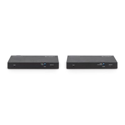 2. HDBaseT KVM Extender Kit, 150m, 4K/60Hz, USB 2.0, PoC, IR, Black