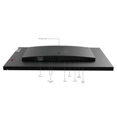 11. Lenovo ThinkVision P24q-30 LED display 60.5 cm (23.8") 2560 x 1440 px Quad HD Black