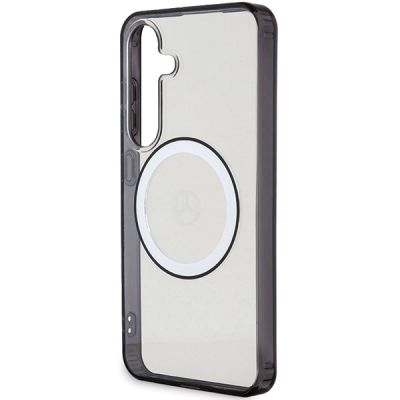 6. Mercedes Printed Logo MagSafe case for Samsung Galaxy S24 - transparent