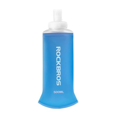 Rockbros 35210027002 soft flask running water bottle 500 ml - blue