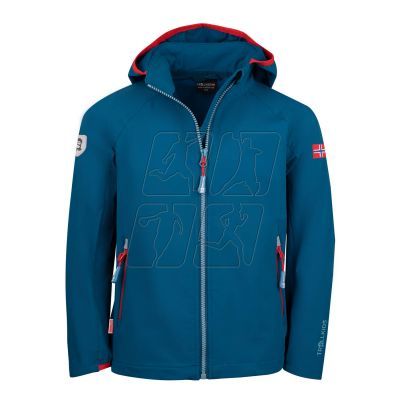 Trollkids Kvalvika Jacket softshell Jr 328-151