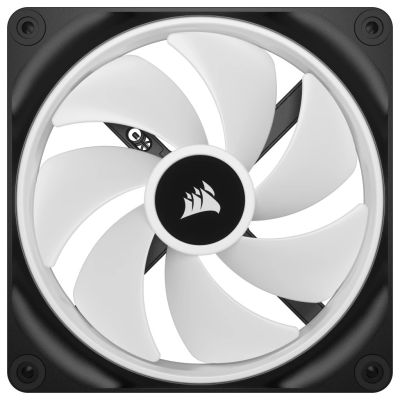 2. Corsair CO-9051003-WW computer cooling system Computer case Fan 14 cm Black, White 1 pc.