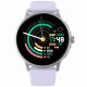 5. GRAVITY GT12-6 Women's Smartwatch Purple Silicone Strap + Silver Bracelet