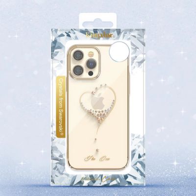 5. Kingxbar Elegant Series case iPhone 13 Pro case back cover transparent