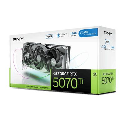21. graphics card PNY 5070 Ti 16GB OC Triple Fan