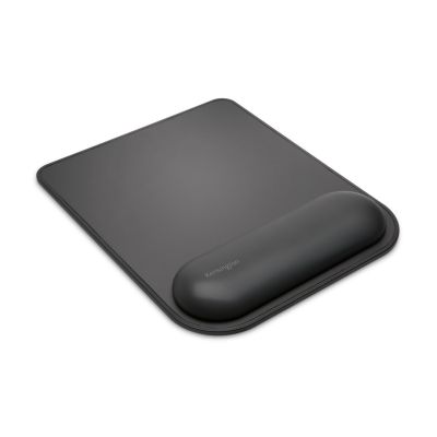 Kensington ErgoSoft Mouse Pad with Wrist Rest, Black