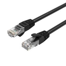 Orico PUG-C6 CAT6 1000Mbps RJ45 Ethernet Network Cable LAN Round 20m - Black