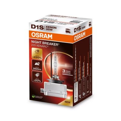 4. OSRAM D1S XENARC NIGHT BREAKER 220