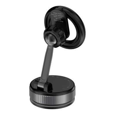 2. Dudao F24X MagSafe Compatible Car Holder with Suction Cup - Black