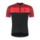 Rogelli CORE BLOCK cycling jersey black-red 6XL