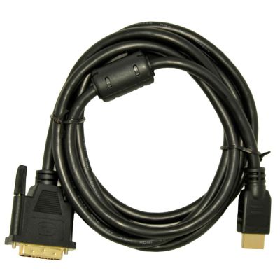 Akyga AK-AV AK-AV-11 Cable (DVI-D M - HDMI M; 1.8 m; black)