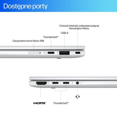5. HP EliteBook X Flip G1i Next Gen AI Copilot+ PC Intel Core Ultra 7 258V Hybrid (2-in-1) 35.6 cm (14") 2.5K Touchscreen 32 GB LPDDR5x-SDRAM 512 GB SSD Wi-Fi 7 (802.11be) Windows 11 Pro Silver