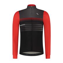 Rogelli STRYDE long sleeve T-shirt black and red M