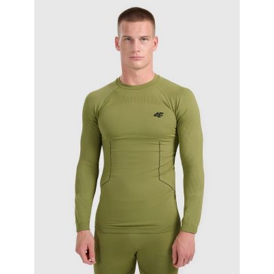 Men's seamless thermal underwear (top) 4F 4FWAW25USEAM233-43S