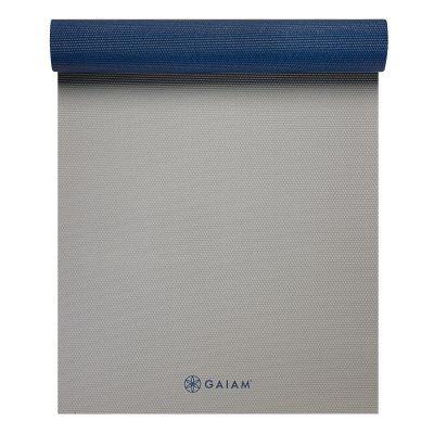 10. GAIAM icy frost double-sided yoga mat 6MM 61964