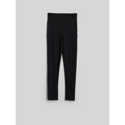 7. Women's ribbed knit leggings 4F 4FRAW26TTIGF357-20S