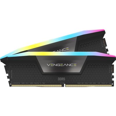 4. Corsair Vengeance RGB CMH96GX5M2B5200C38 Memory Module 96GB 2 x 48GB DDR5 5200MHz