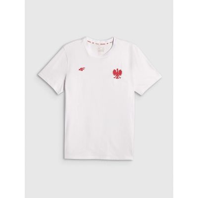 7. Men's cotton fan T-shirt 4F 4FRSS26TTSHM4203-10S