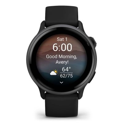 12. Garmin Vivoactive 6 Black Slate watch