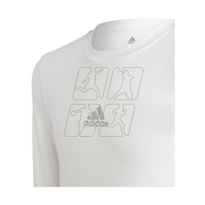 3. T-shirt adidas Techfit Compression Jr H23156