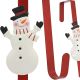 8. HANGER FOR WREATHS 39CM SNOWMAN