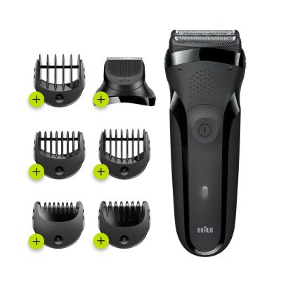 Braun Series 3 300BT Rotary Shaver Trimmer Black