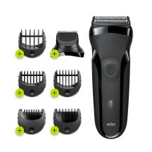 Braun Series 3 300BT Rotary Shaver Trimmer Black