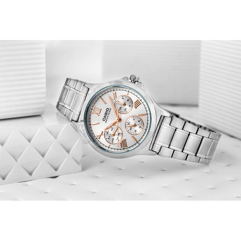 6. Women's Watch CASIO LTP-V300D-7A2 + BOX