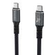 3. Wozinsky WPS-UY42S USB-C USB4 Cable 40Gb/s 240W 2m 4K - Black