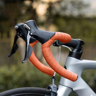 5. Rockbros Perforated Silicone Handlebar Tape - Orange