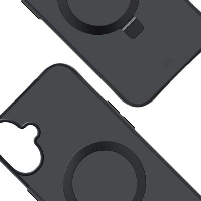 2. 3mk Smoke Case Mag&Stand for iPhone 17 - black