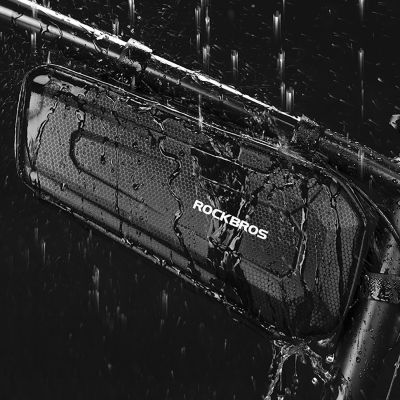 13. Rockbros B66 waterproof bicycle bag for frame - black
