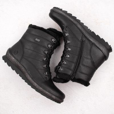3. Remonte W RKR629B insulated leather ankle boots, black