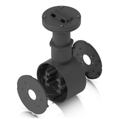 4. Mounting bracket for two UniFi cameras Ubiquiti UACC-Camera-DM-B dedicated to UniFi Bullet, Dome, Turret