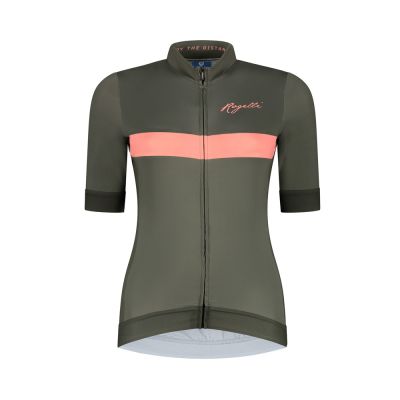 Rogelli PRIME women's t-shirt green and coral S