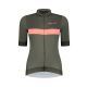 Rogelli PRIME women's t-shirt green and coral S
