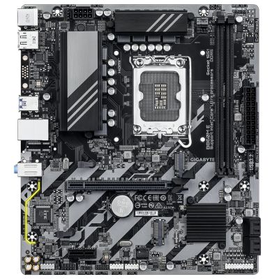 2. GIGABYTE B860M E motherboard Intel B860 LGA 1851 (Socket V1) micro ATX