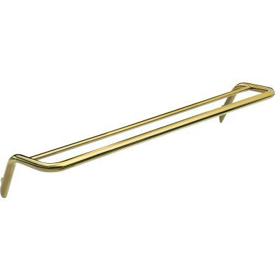 Double towel rack - wall-mounted